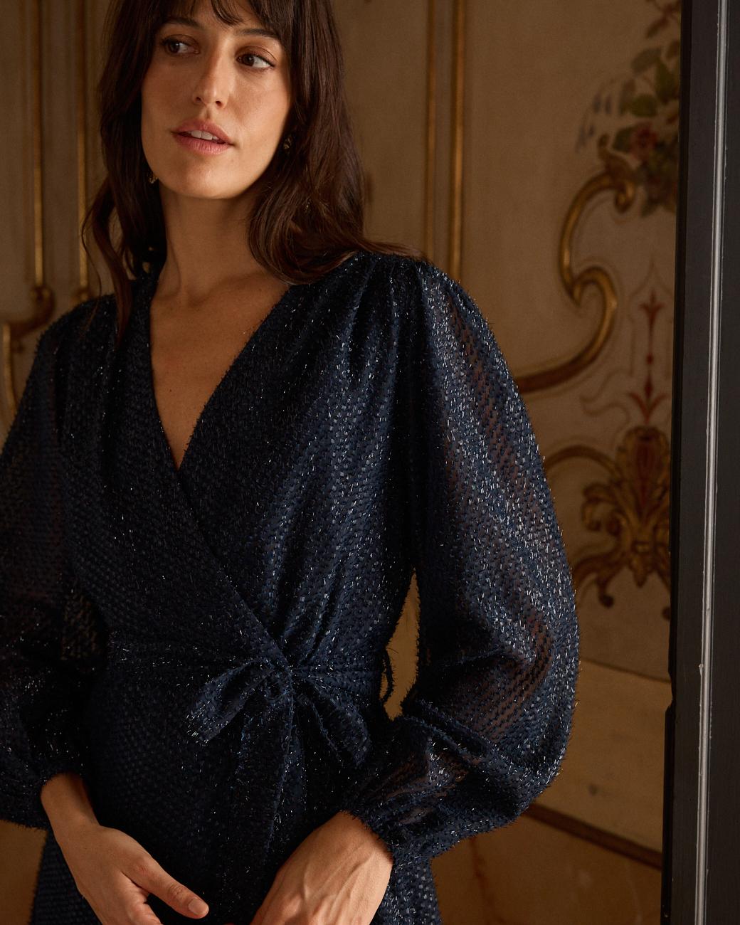 Vestido Corto Lurex Nerea