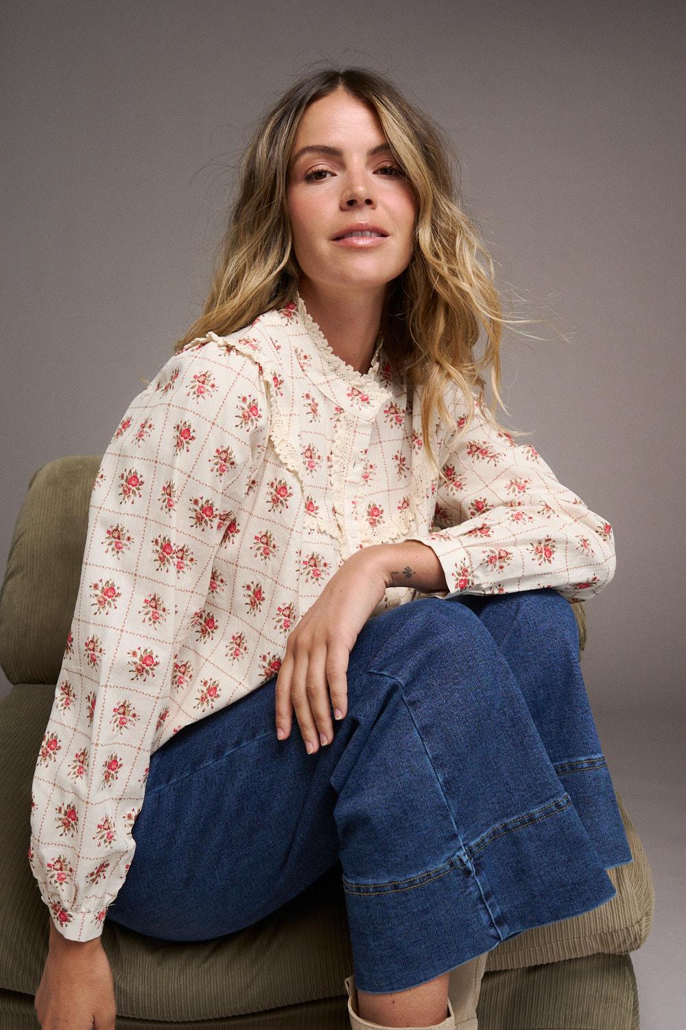 Blusa Flores Amapola