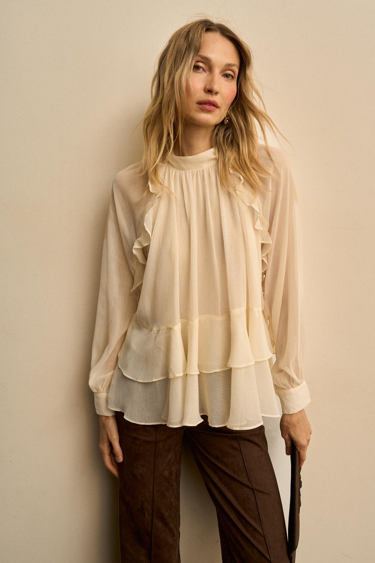 Blusa Volantes Elianeve