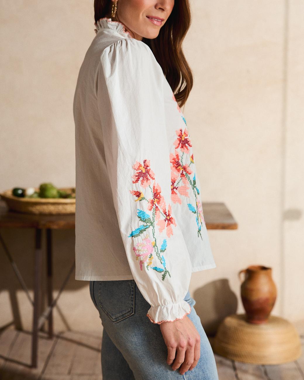 Camisa Bordado Fiona