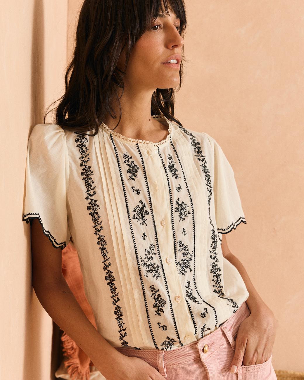Camisa Bordado Rubina