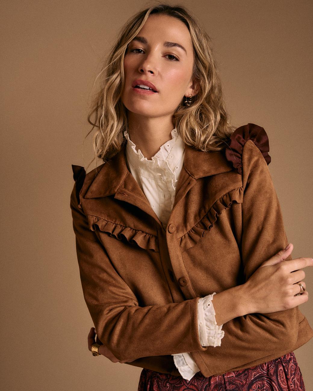 Chaqueta Volantes Lita