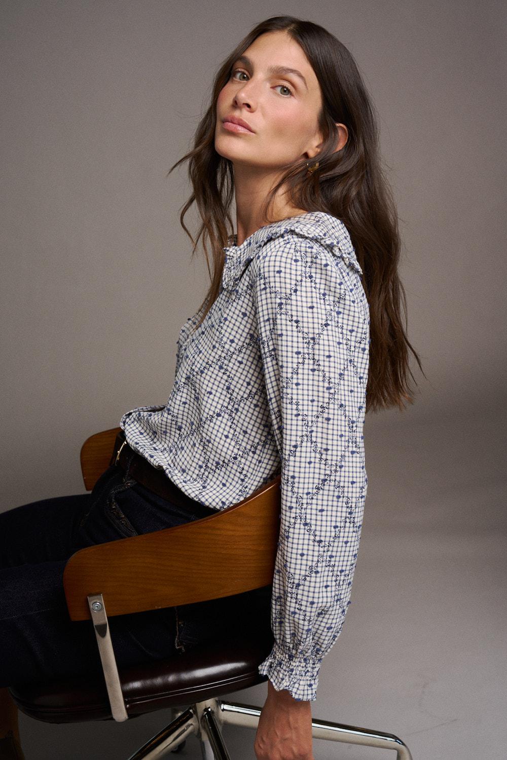 Blusa Plumeti Héloïse