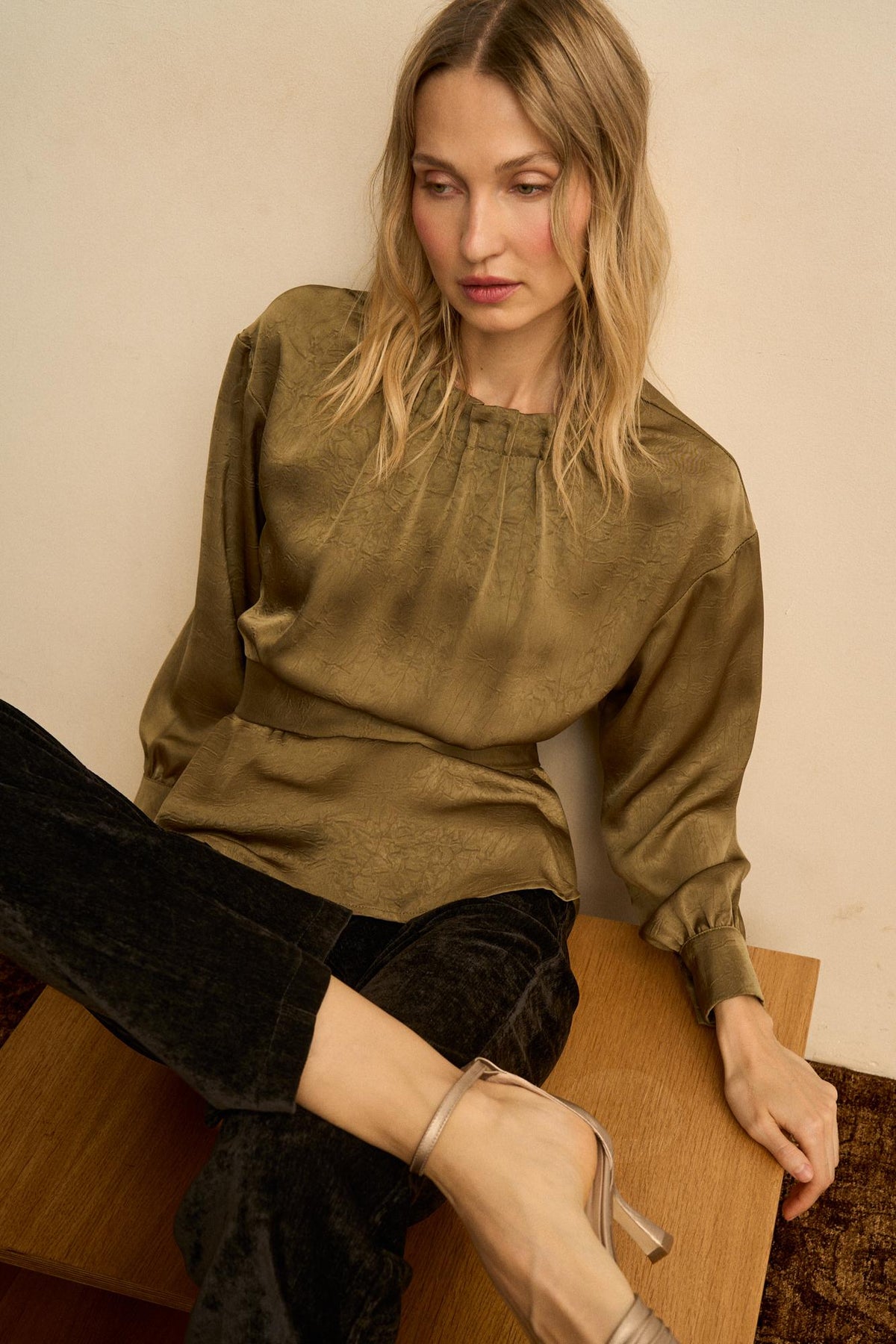 Blusa Fruncida Ondine