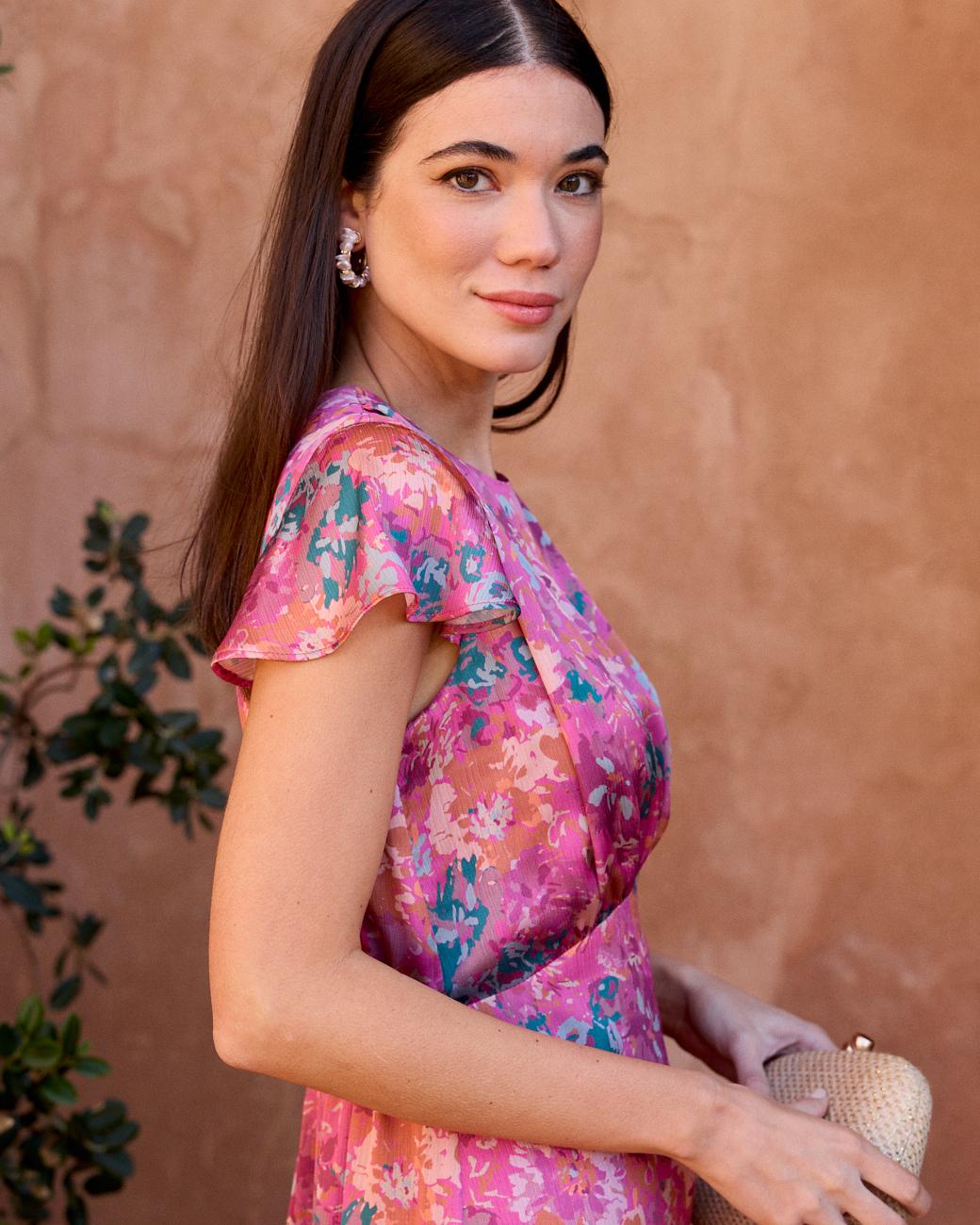 Vestido Estampado Delfina