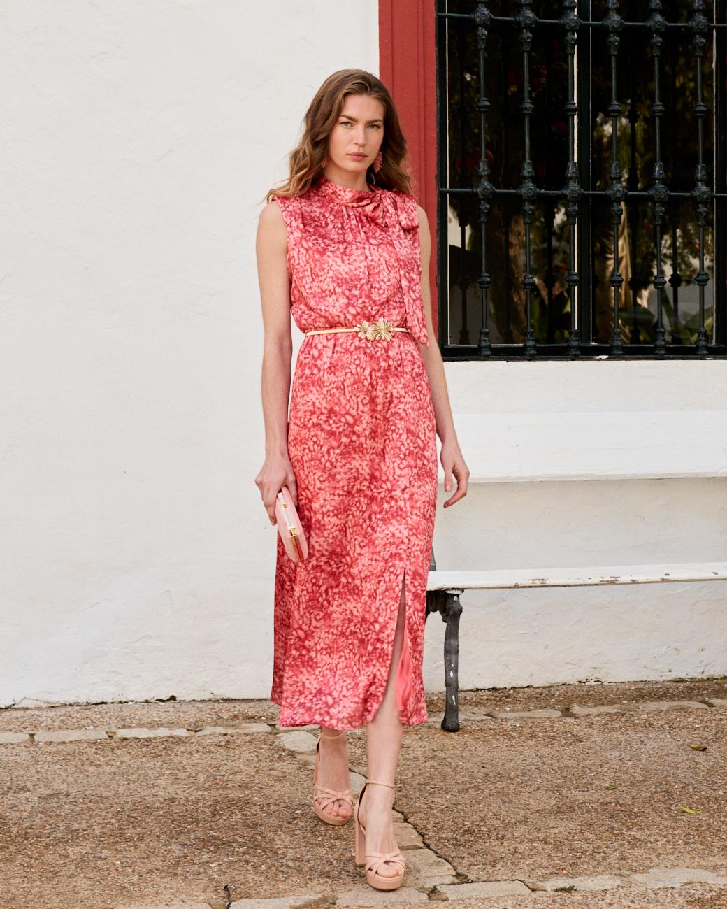 Vestido Estampado Donatella