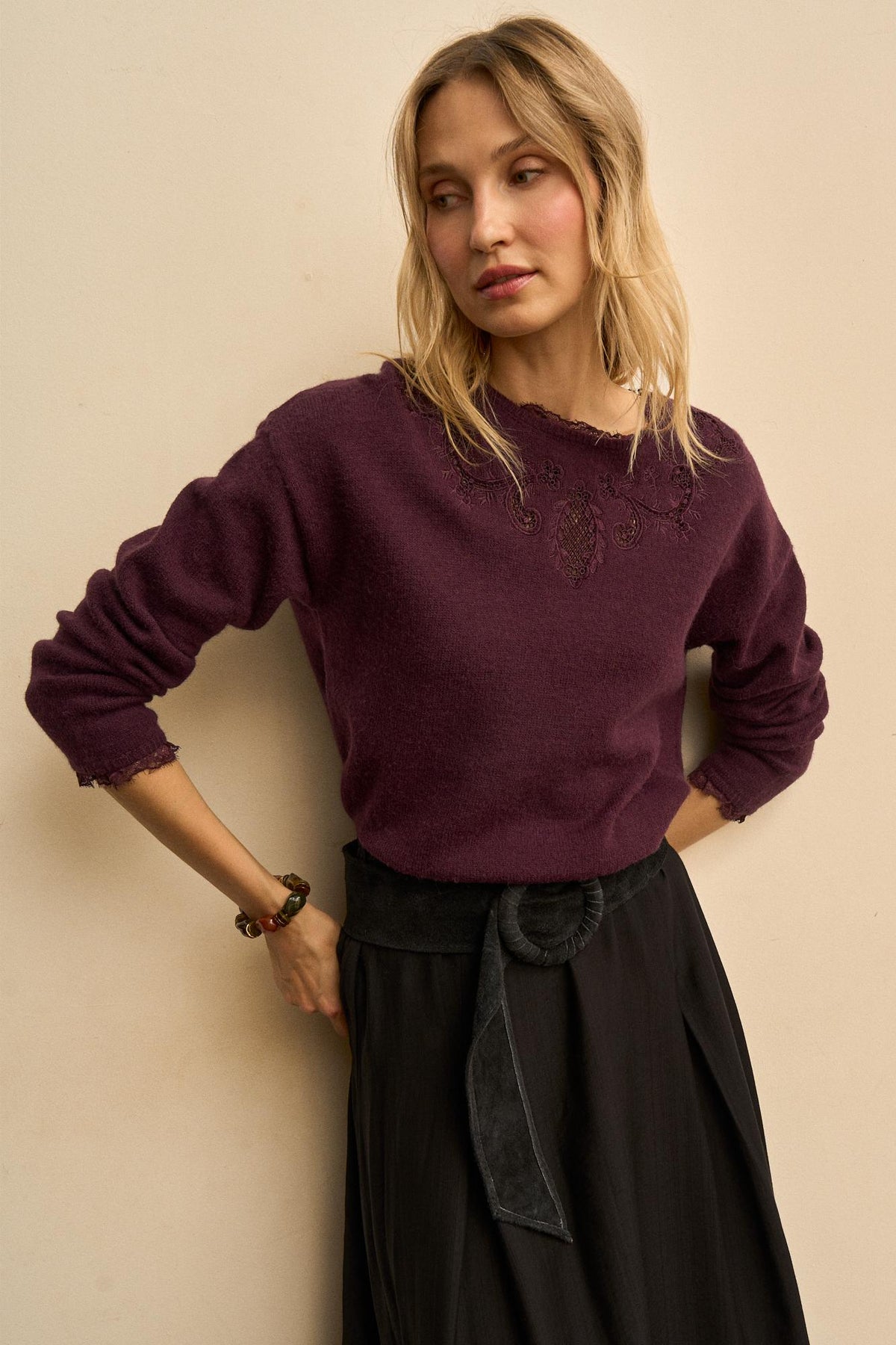 Jersey Cuello Calado Amaia