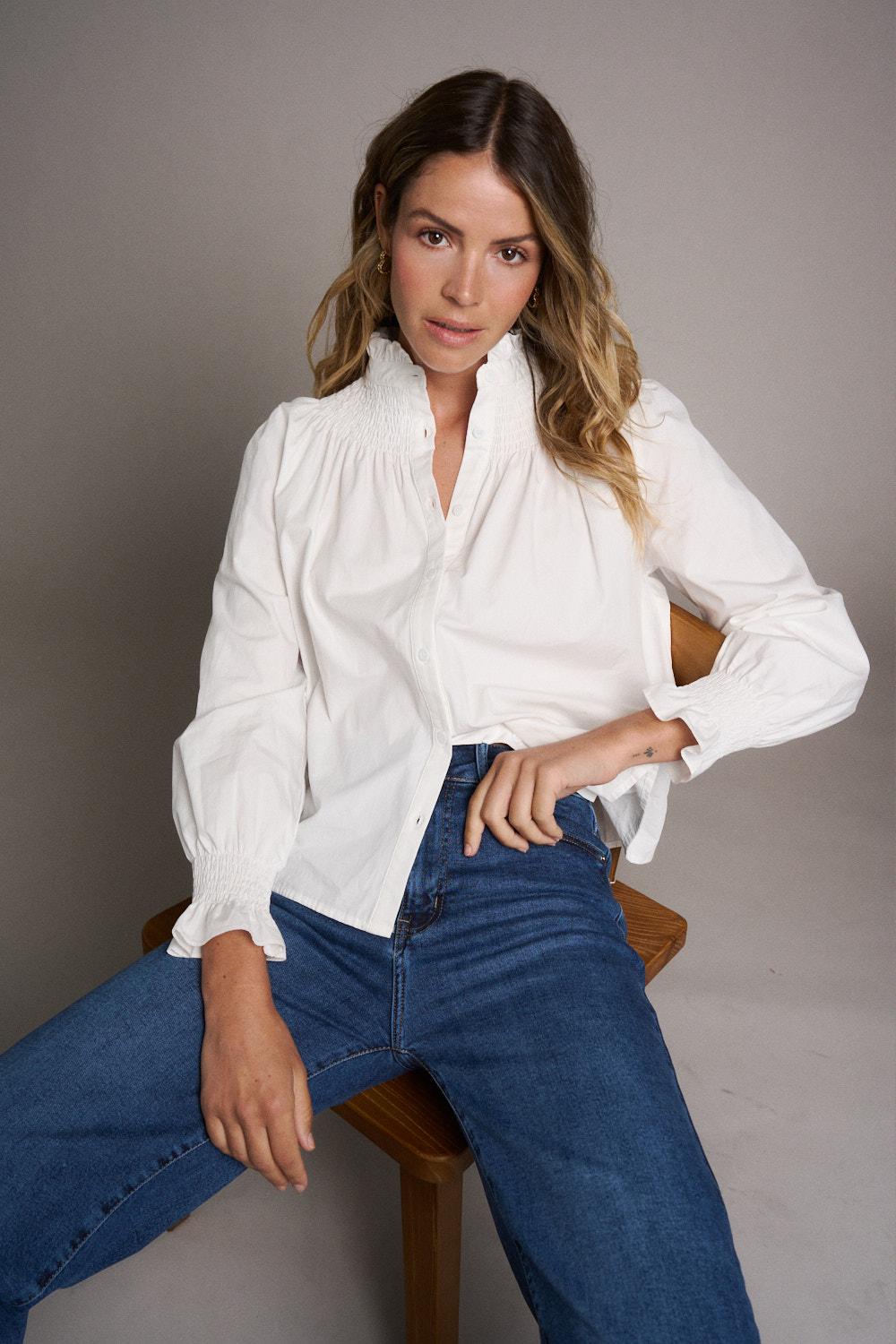 Camisa Cuello Estrella