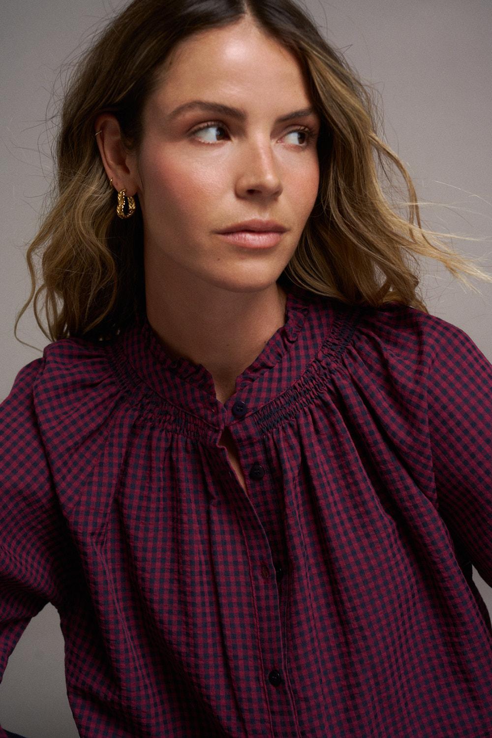 Blusa Vichy Colette
