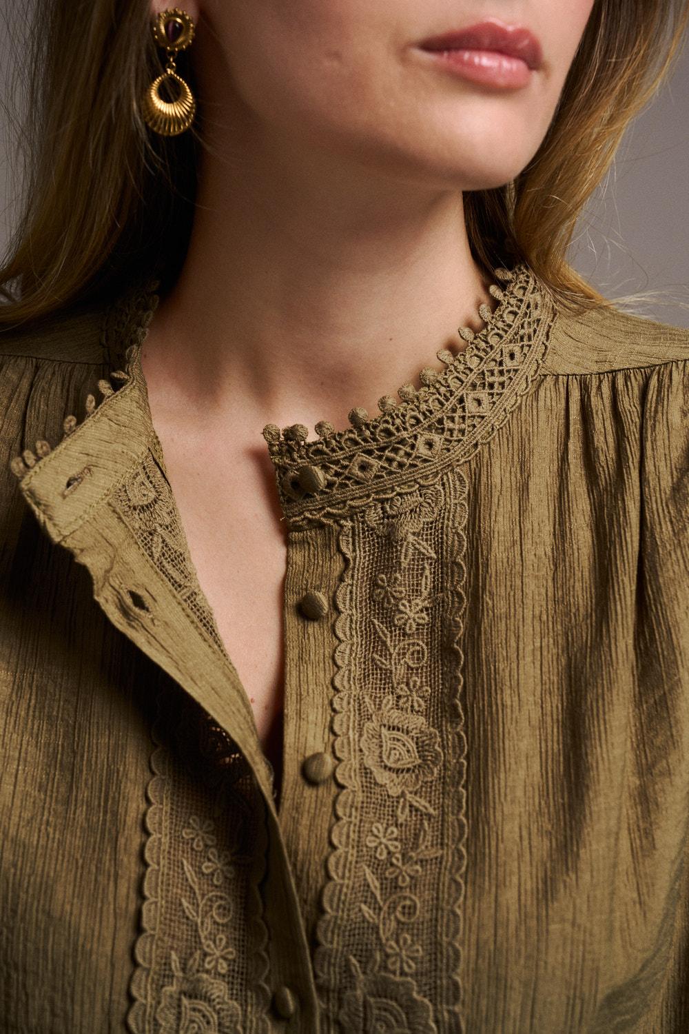 Camisa Puntilla Léonie