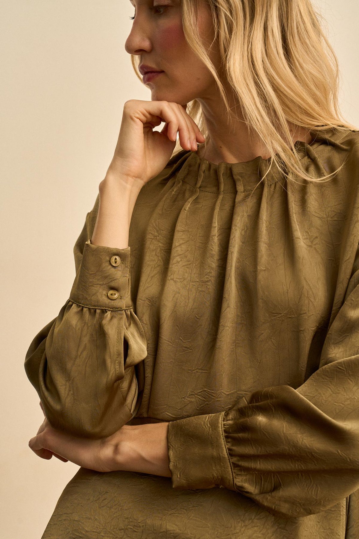 Blusa Fruncida Ondine