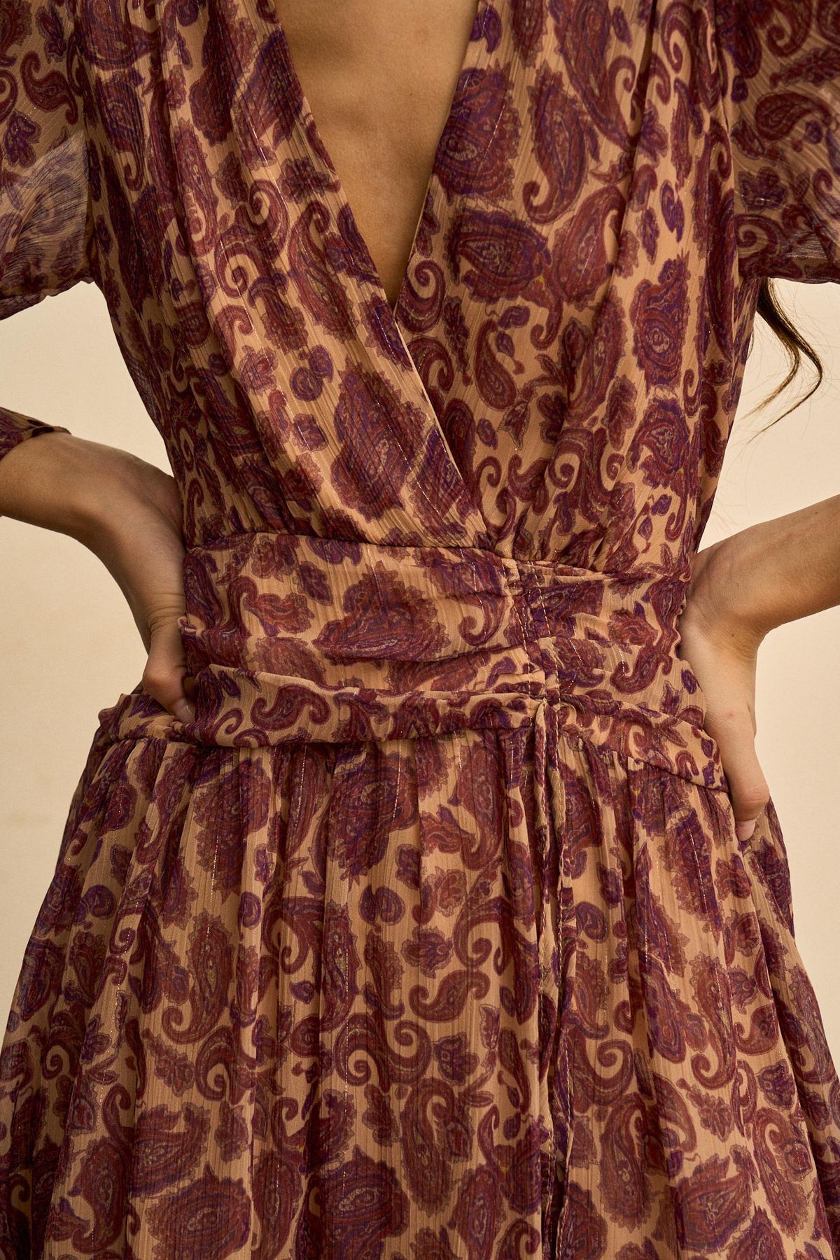 Vestido Corto Estampado Isaline