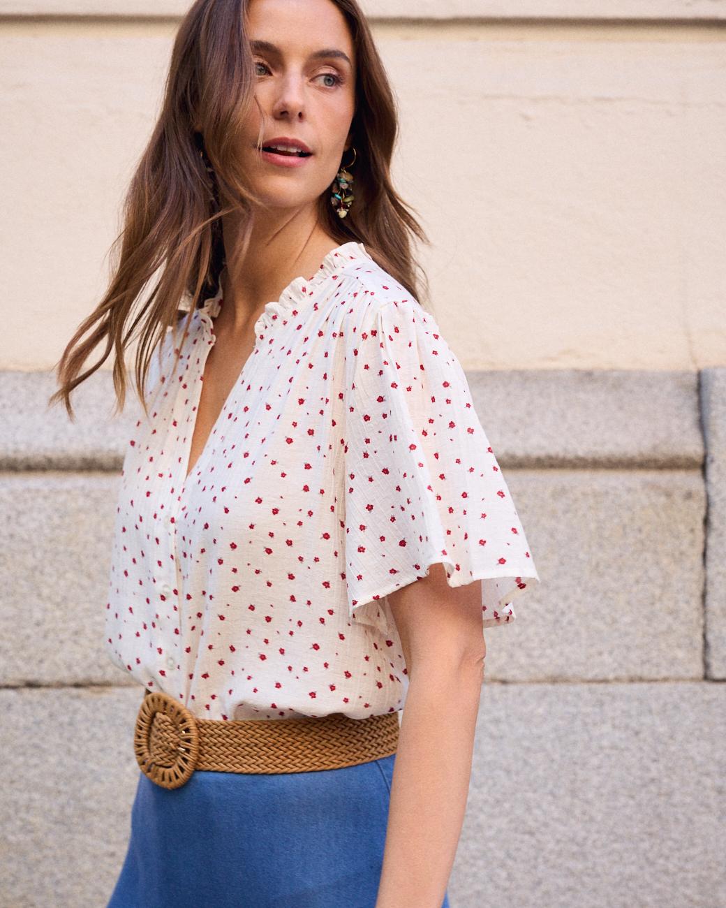 Camisa Flores Belly