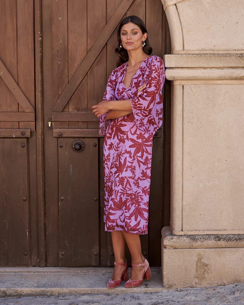 Vestido Capa Cinzi