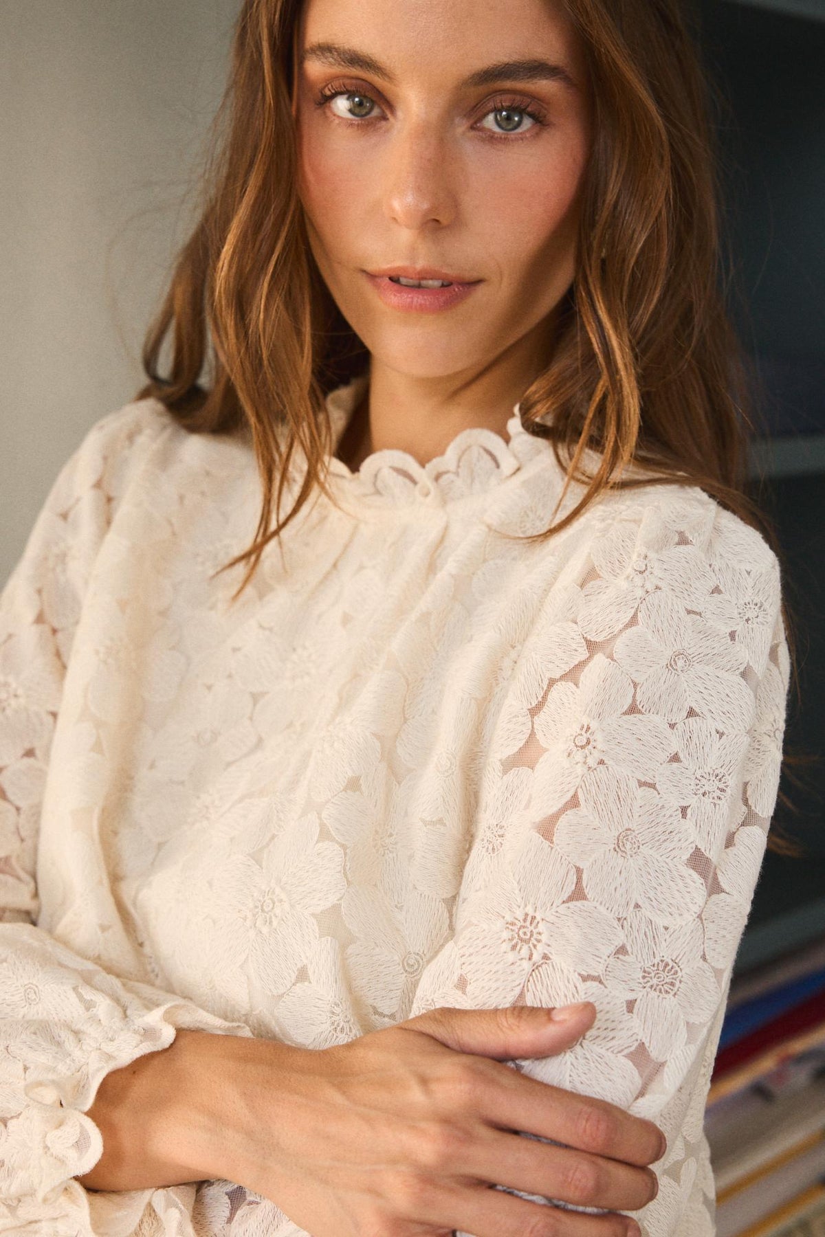 Blusa Flores Vireia