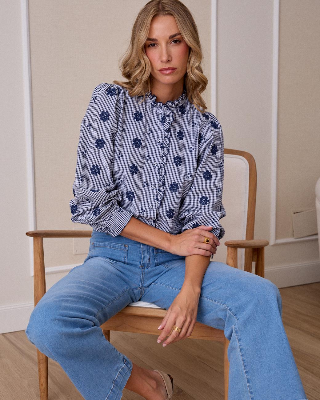 Camisa Flores Vic