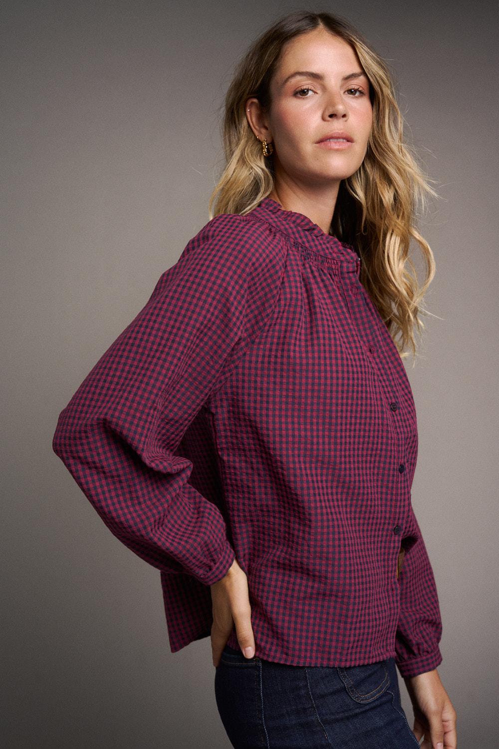 Blusa Vichy Colette