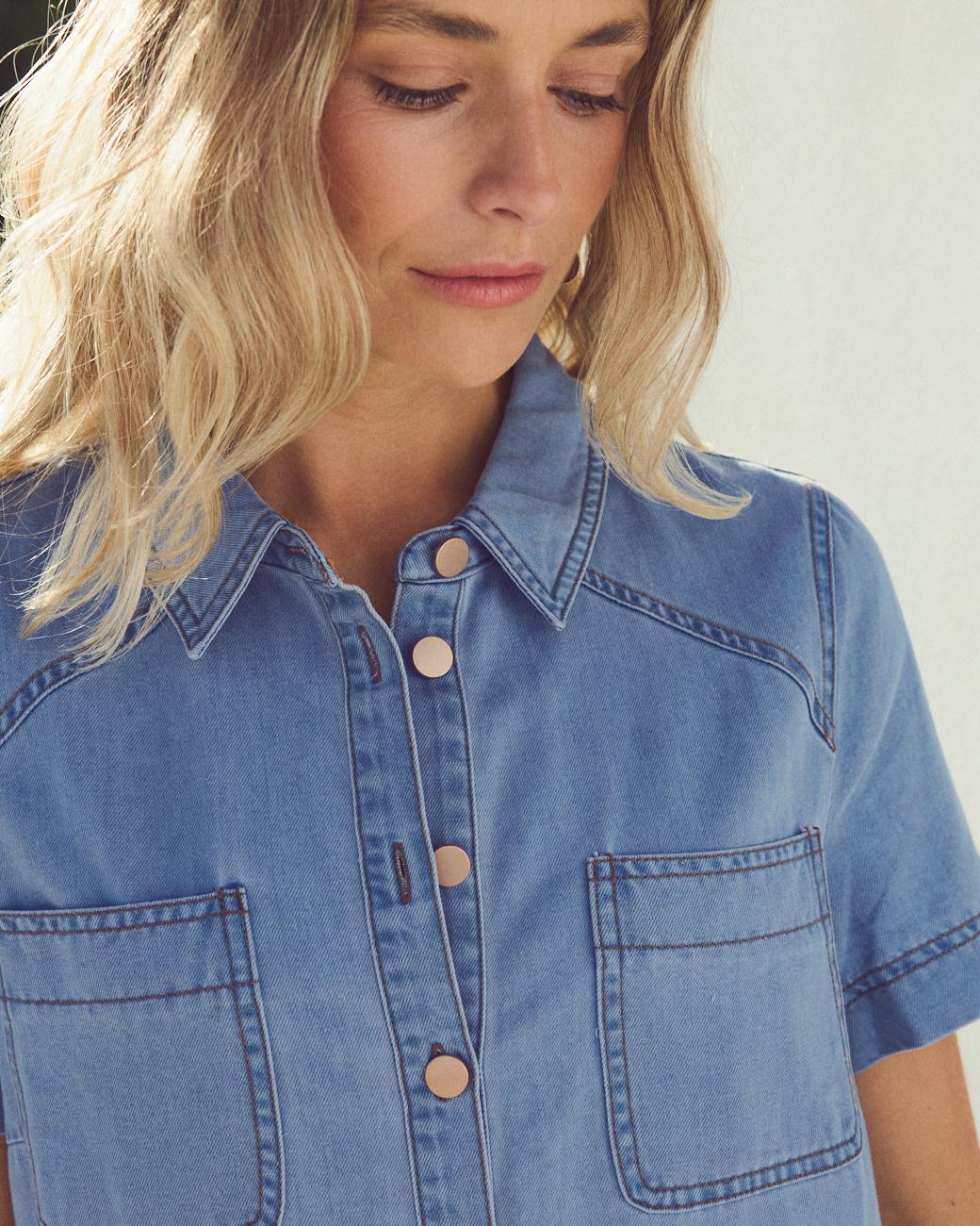 Vestido Denim Leo
