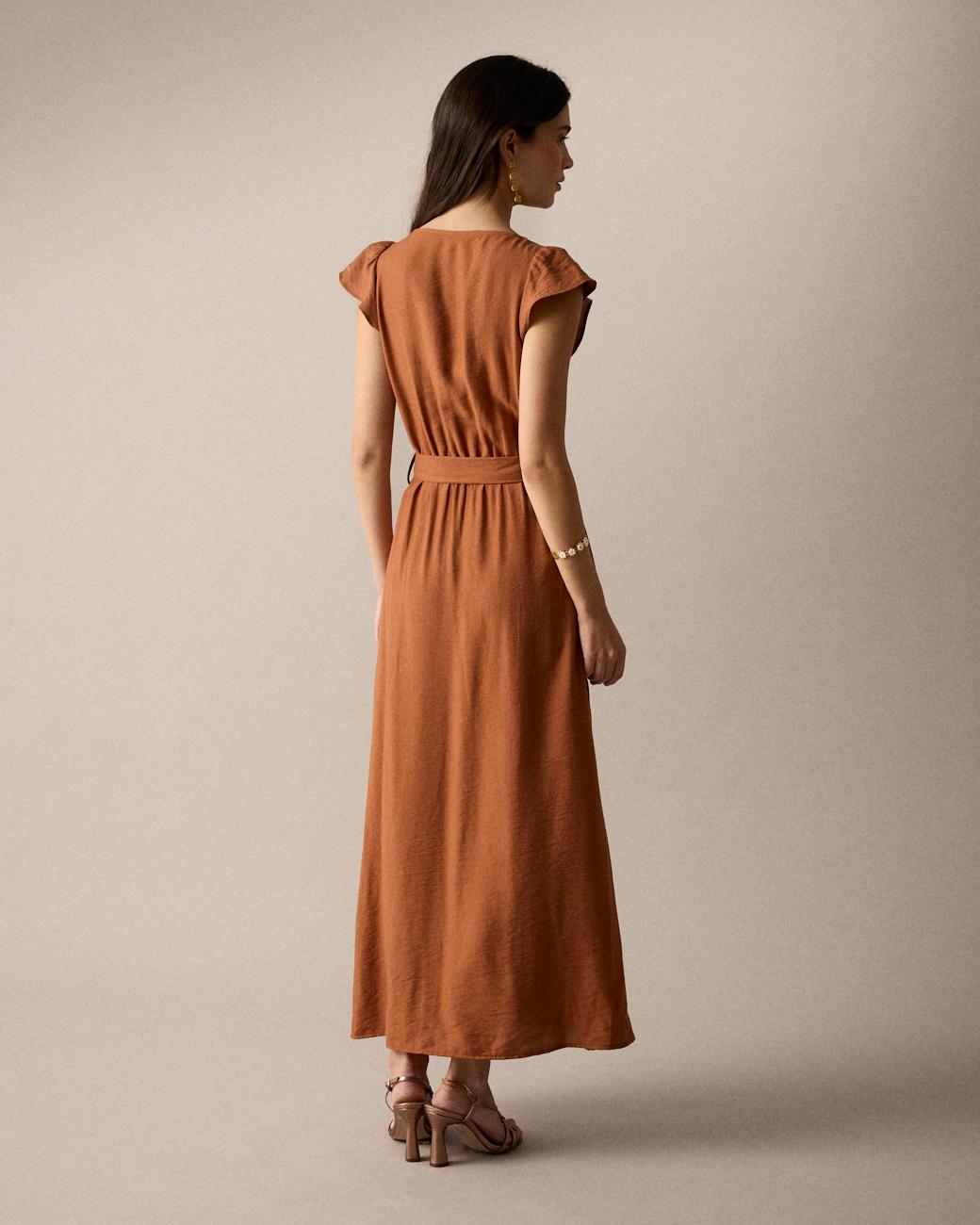 Vestido Marrón Lola